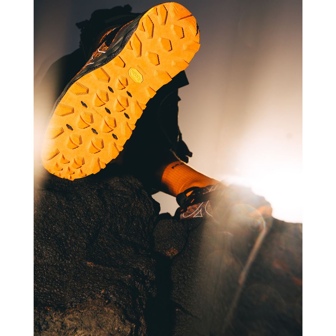 WAVE MUJIN LS GTX MAHARISHI(ゴアテックス／防水) オレンジ×グレー×カーキ 24.0