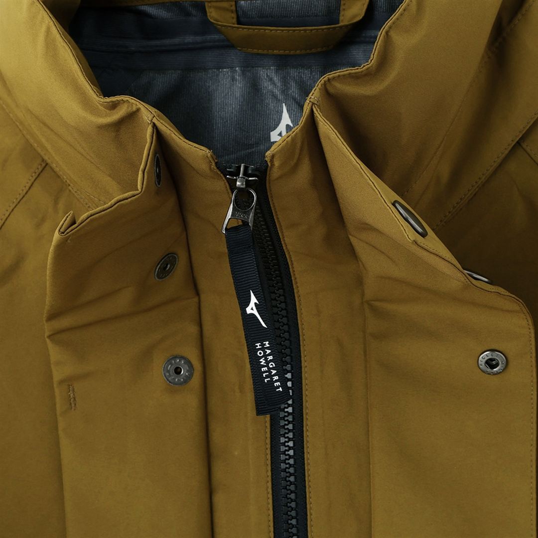 【MARGARET HOWELL】MIZUNO GORETEX JACKET マスタード 1