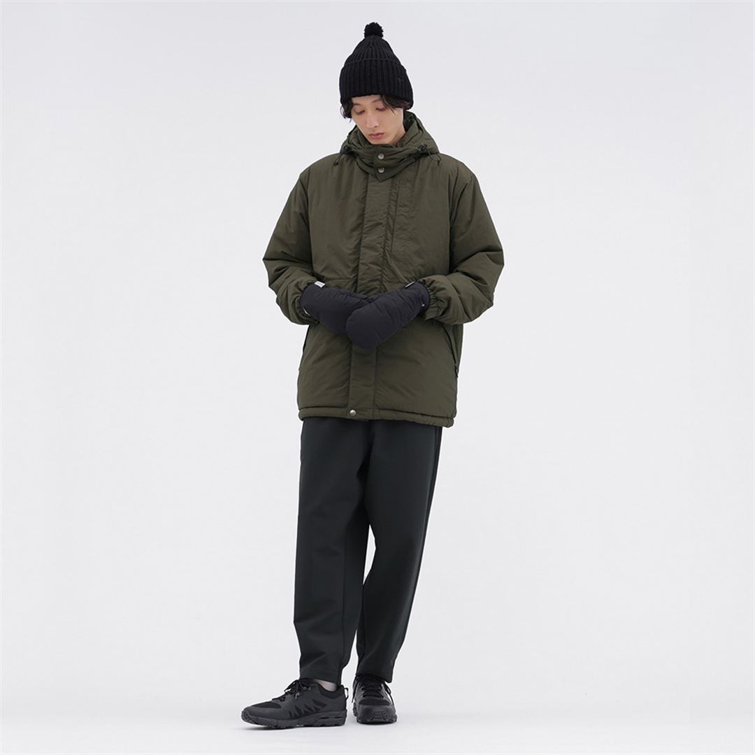 【MARGARET HOWELL】ウォーターリパレントタスランナイロンリップジャケット DK.カーキ M