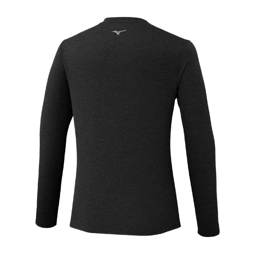 クイックドライTシャツ(長袖) ブラック XL