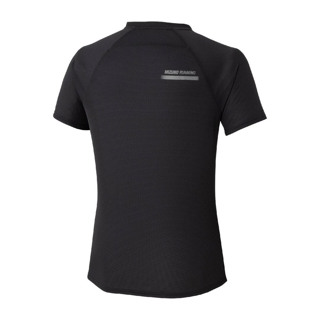 【汗処理／通気】ドライエアロフローTシャツ ブラック S