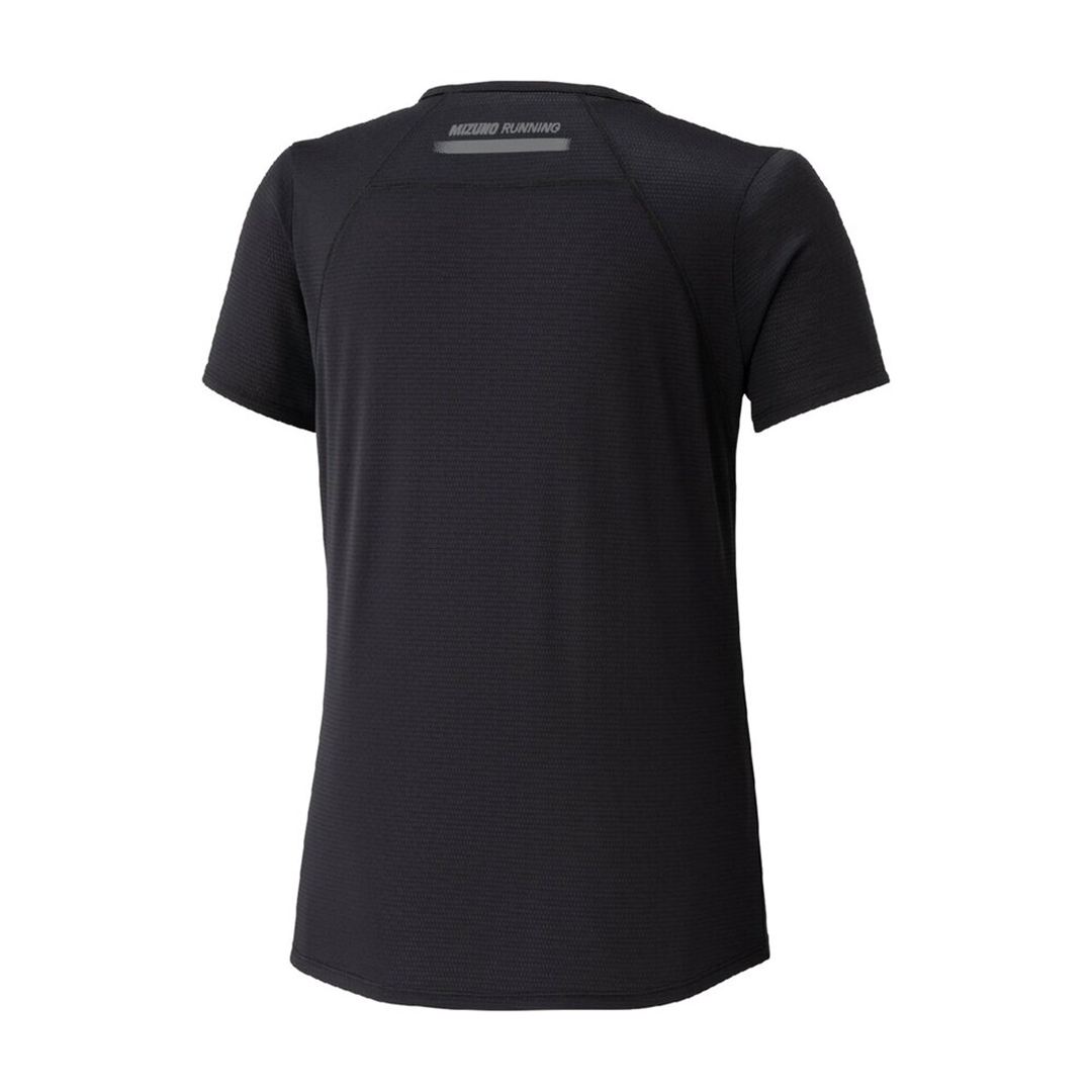 【汗処理／通気】ドライエアロフローTシャツ ブラック S