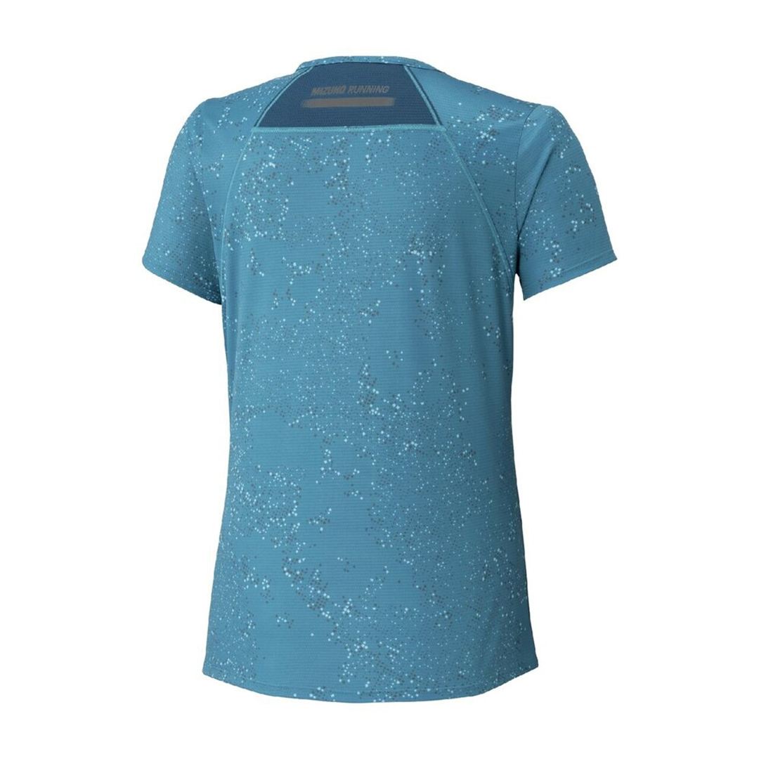 【汗処理／通気】ドライエアロフローグラフィックTシャツ ラ-クスパー S