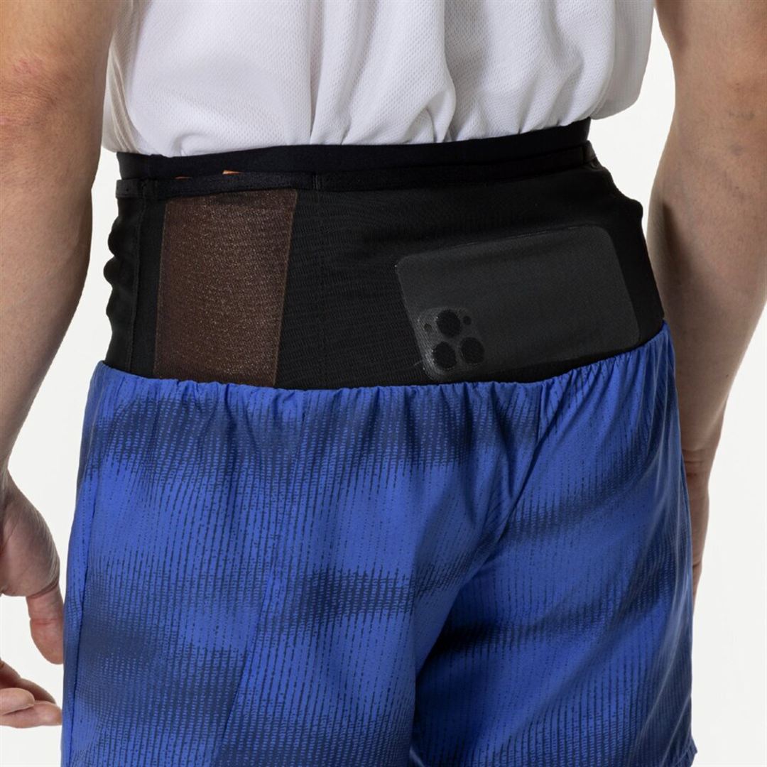 ランニング マルチポケットパンツ グラフィック6インチ リフレックスブルー XL