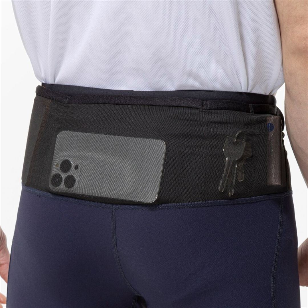ランニングマルチポケットロングタイツ バリトンブルー XL