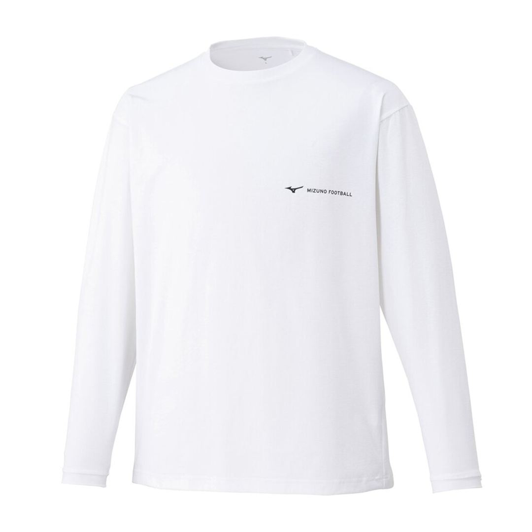 ストレッチソフトドライTシャツ(長袖) ホワイト S