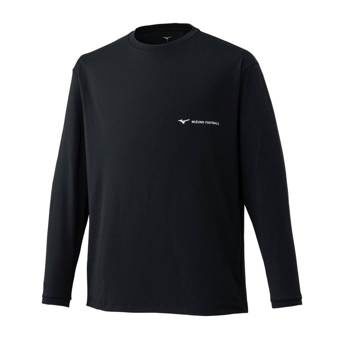 ストレッチソフトドライTシャツ(長袖) ブラック XL