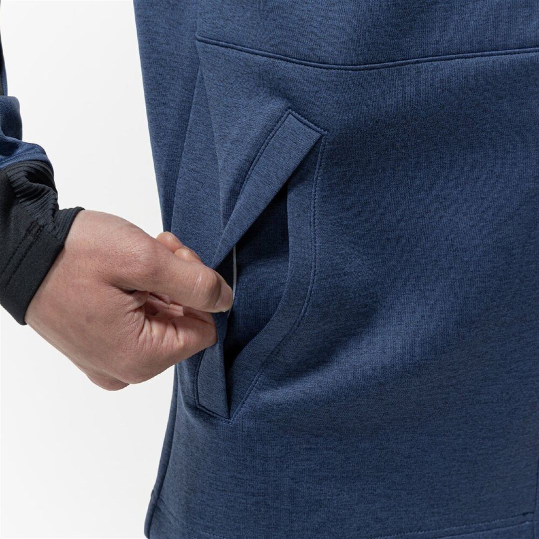 ストレッチジャケット ネイビー杢 XL