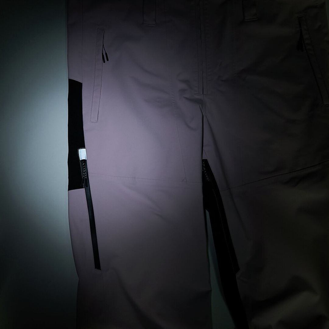 フリースキーシェルビブパンツ スモーキーピンク XS