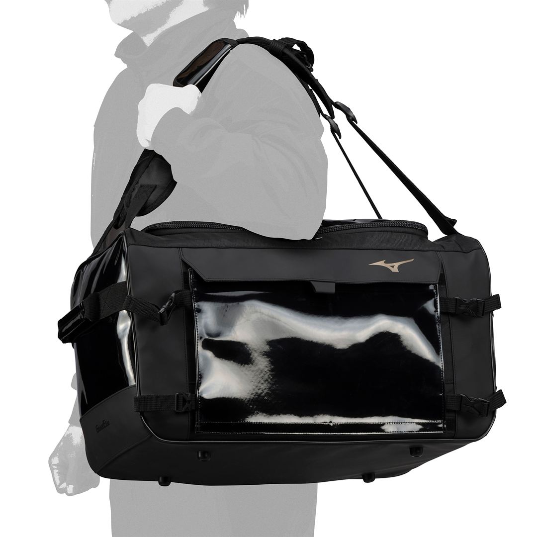 【グローバルエリート】セカンドバッグエナメル(45L) ネイビー