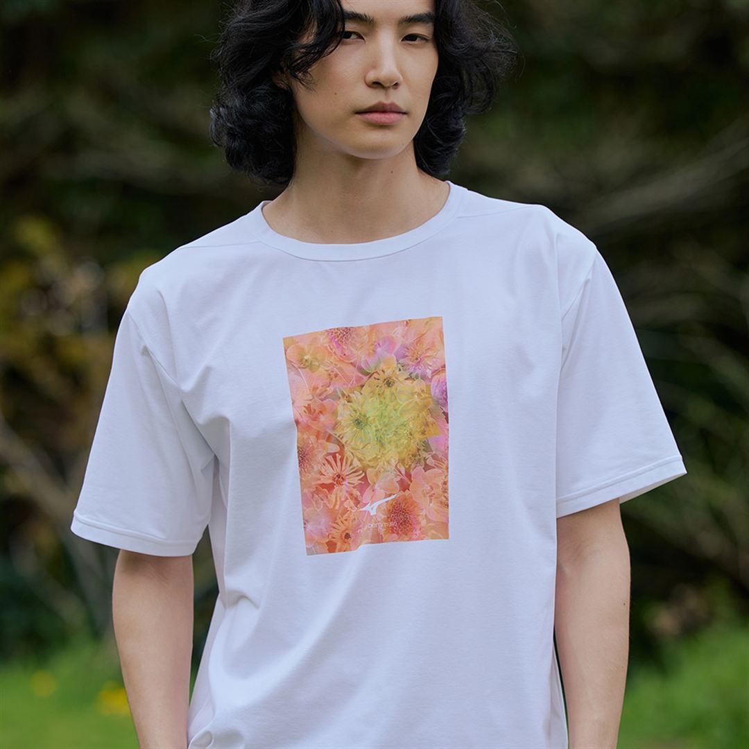 【ニコライ バーグマン】グラフィックTシャツ ホワイト×ブラック S