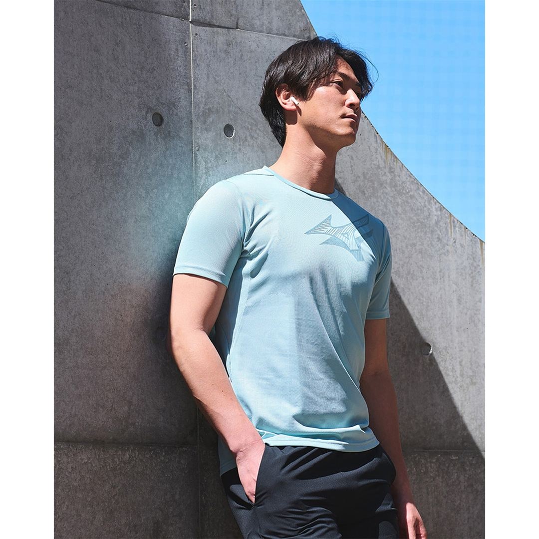 クイックドライTシャツ ペイズリーパープル S