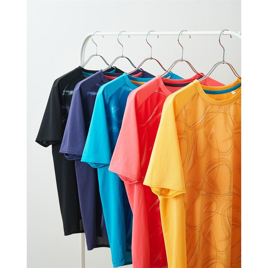 【汗処理／通気／軽量】ドライエアロフローライトTシャツ ターコイズ 2XL