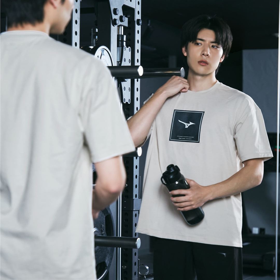 【ミズノ直営限定】ストレッチソフトドライTシャツ ペールブルー XL