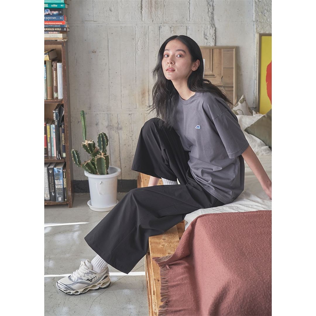 【ミズノ直営限定】モノグラムM Tシャツ ホワイト S