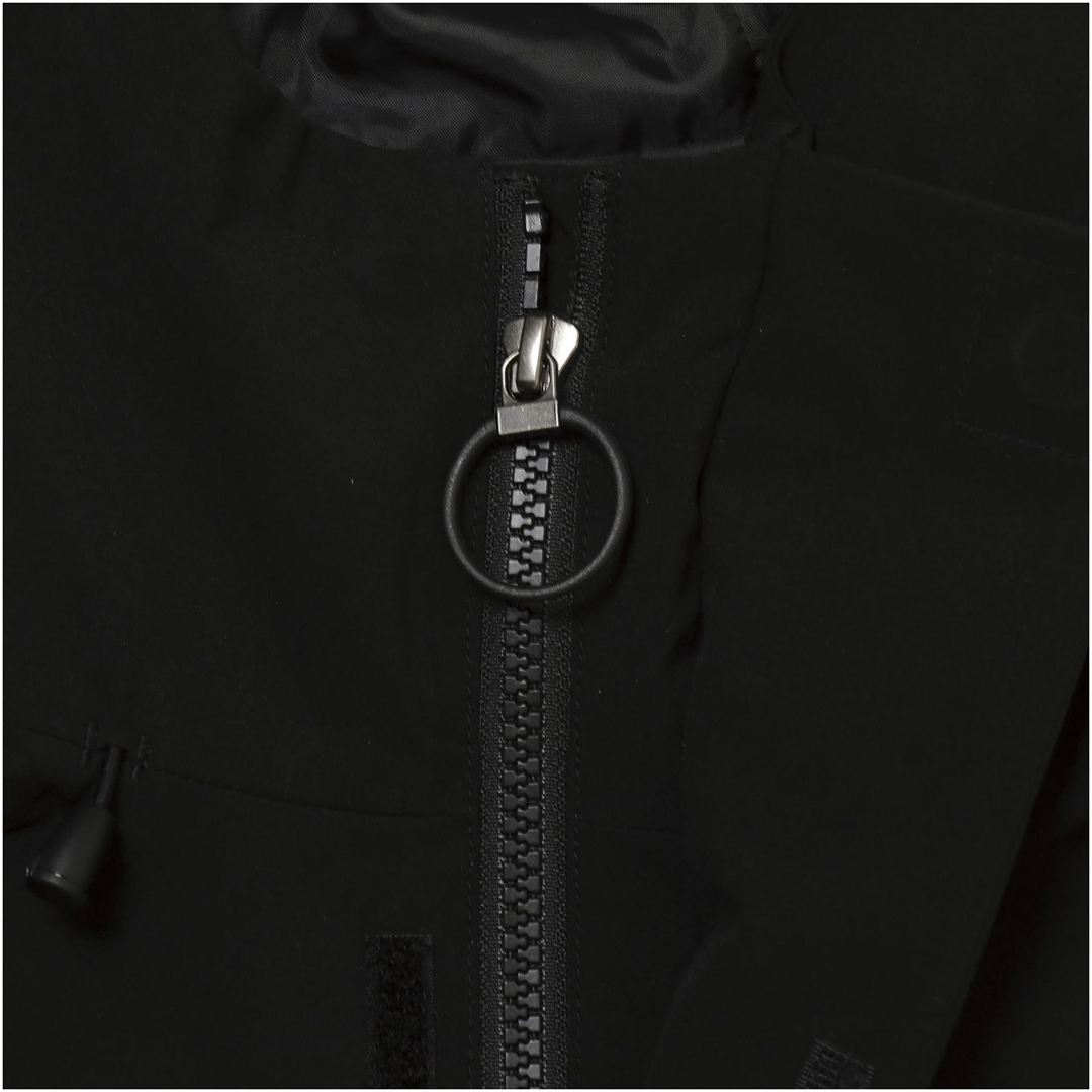 【ミズノ直営限定】MIZUNO ADAPTマウンテンパーカー ベージュ×ブラック M