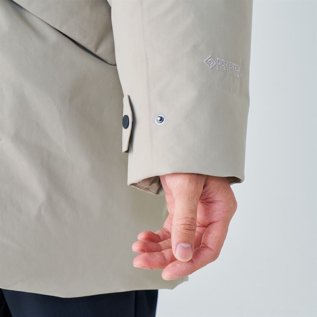 【吸湿発熱】WINDSTOPPER イエローナイフダウンジャケット ブラック M