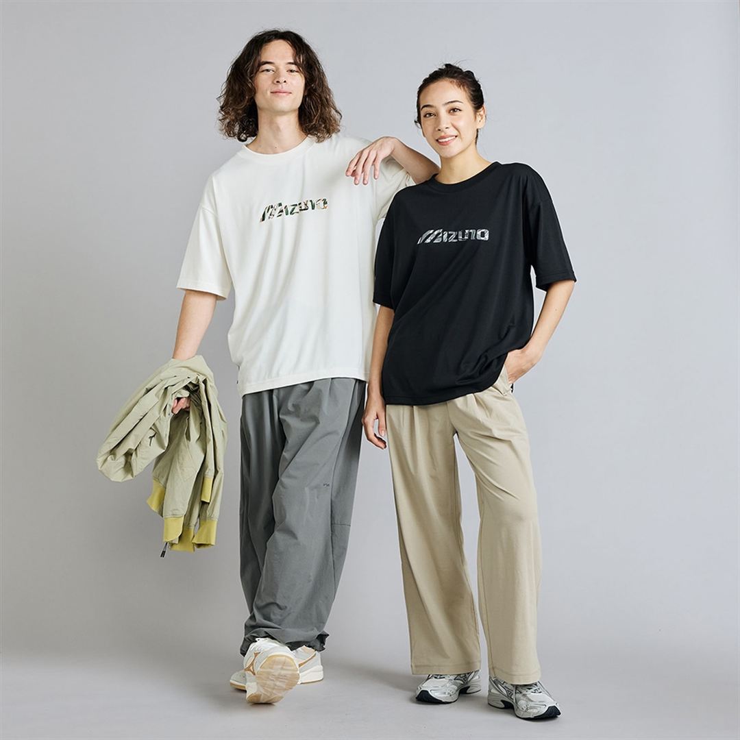 リサイクルグラフィックTシャツ オーキッドパープル XS
