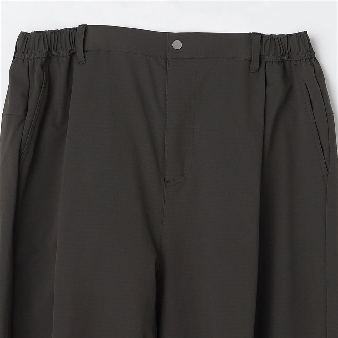 ウォーターリパレントストレッチワイドバギーパンツ ティーリーフ XL
