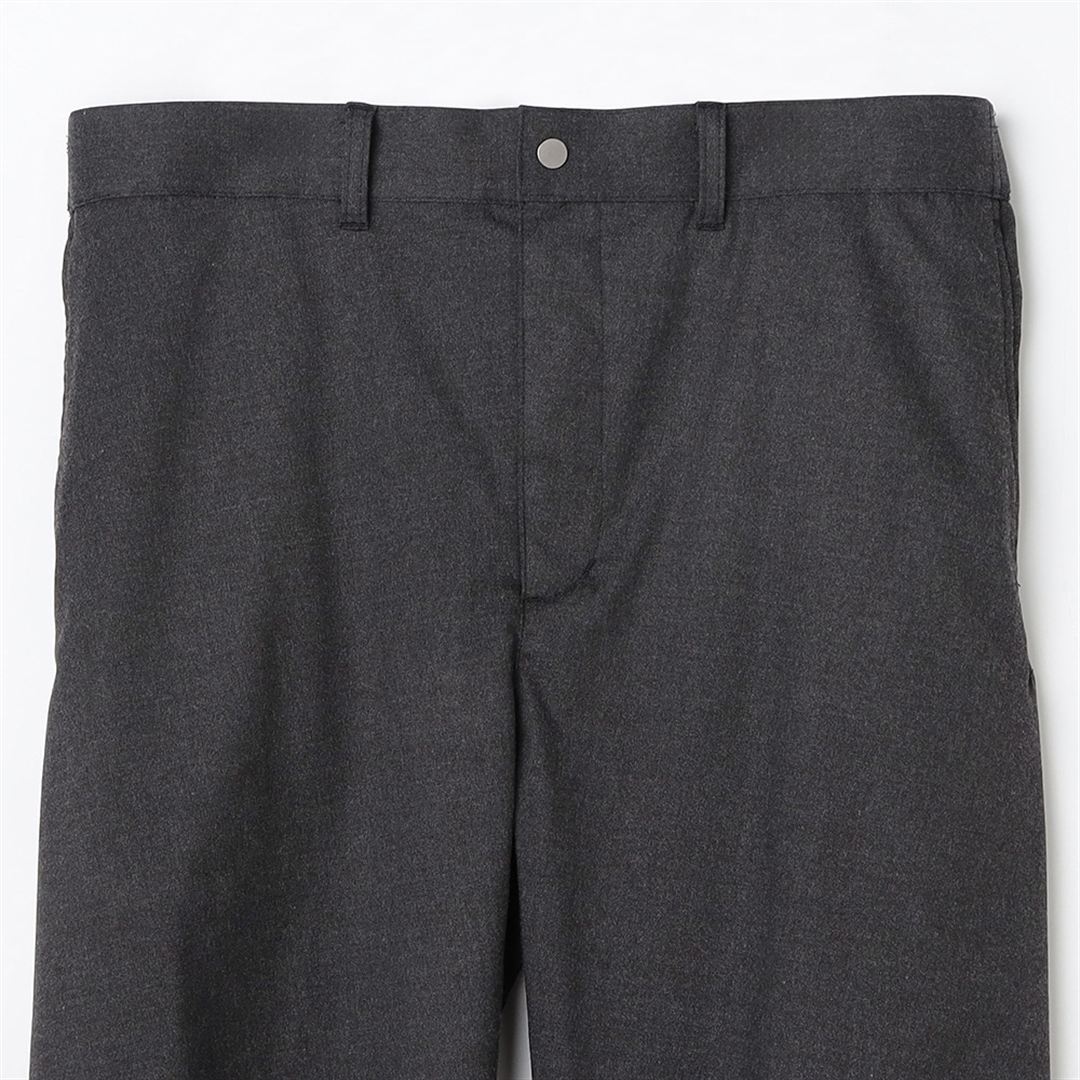 MIZUNO BUDDYウールタッチテーパードパンツ ブラック杢 XL