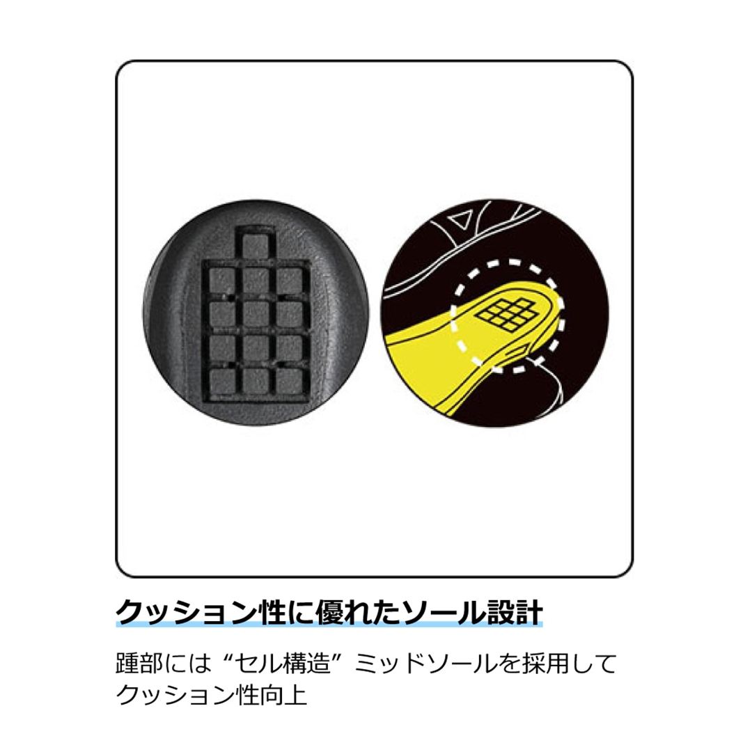 マイティライン CU 22L(ベルト／ローカット) ブラック 29.0