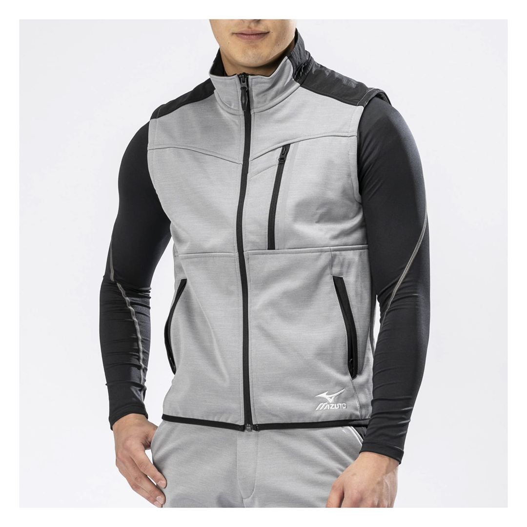 【防風】テックシールドジャケット ストレッチ アロイグレー S
