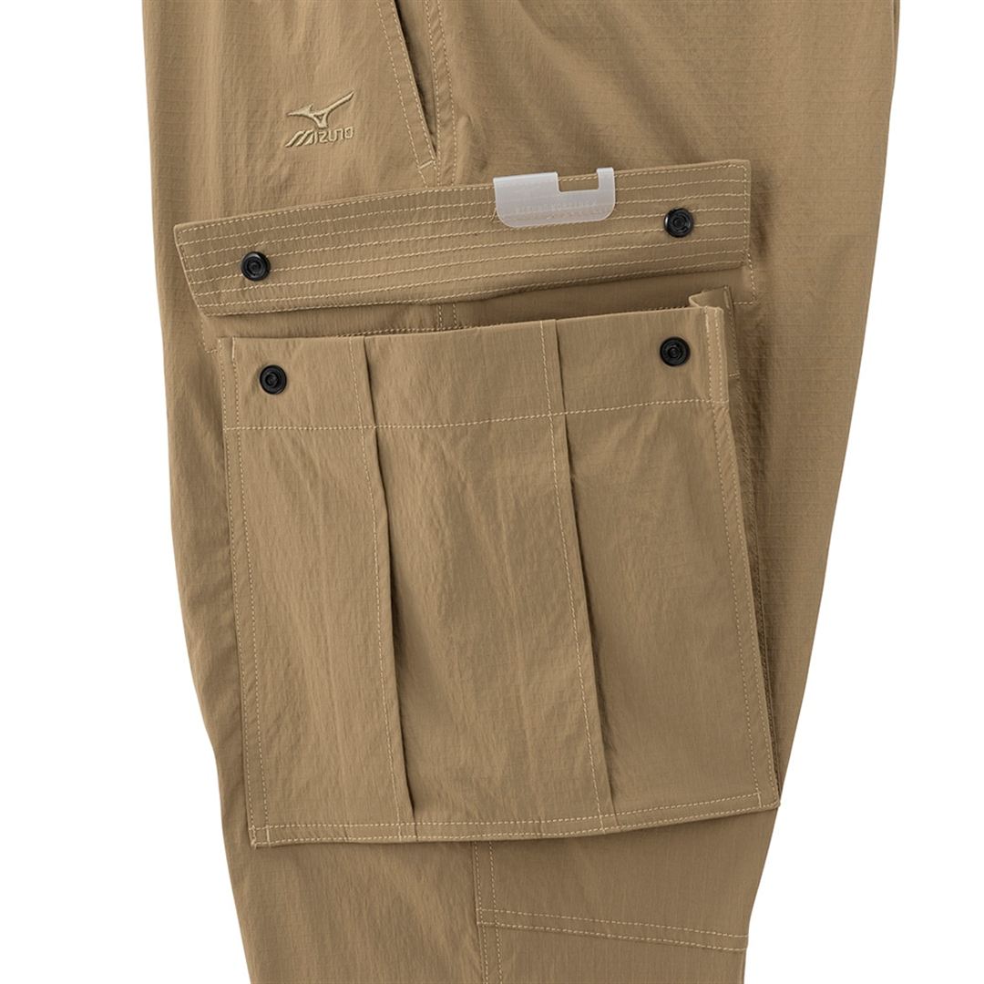 【ミズノ公式オンライン限定】ストレッチカーゴパンツ ブラック XL