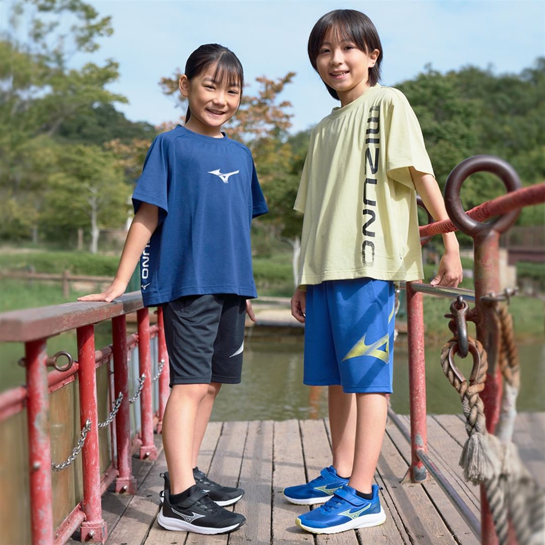 ミズノエスぺランザーJr 2 ブルー×イエロー 24.5