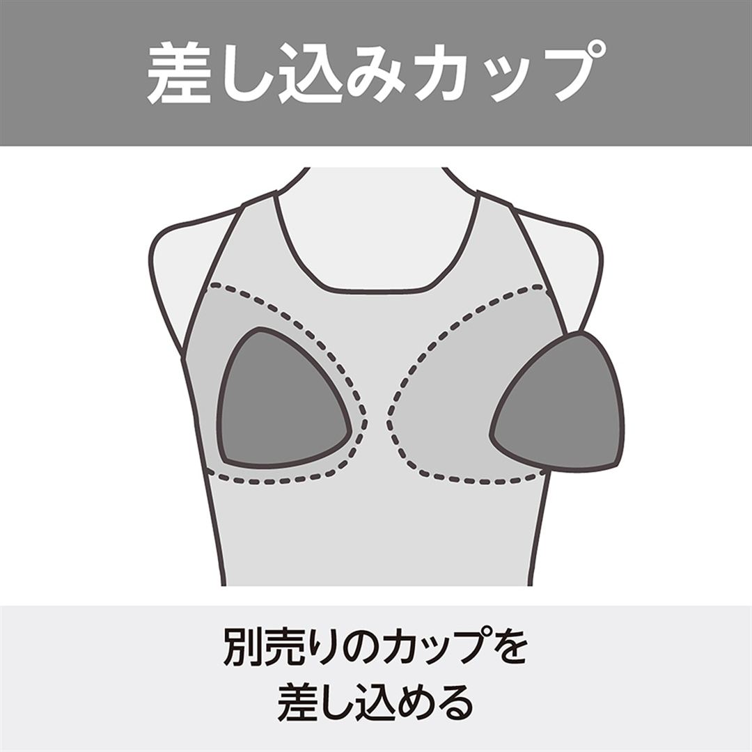 アクアフィットネス用オールインワン ライトグレー S