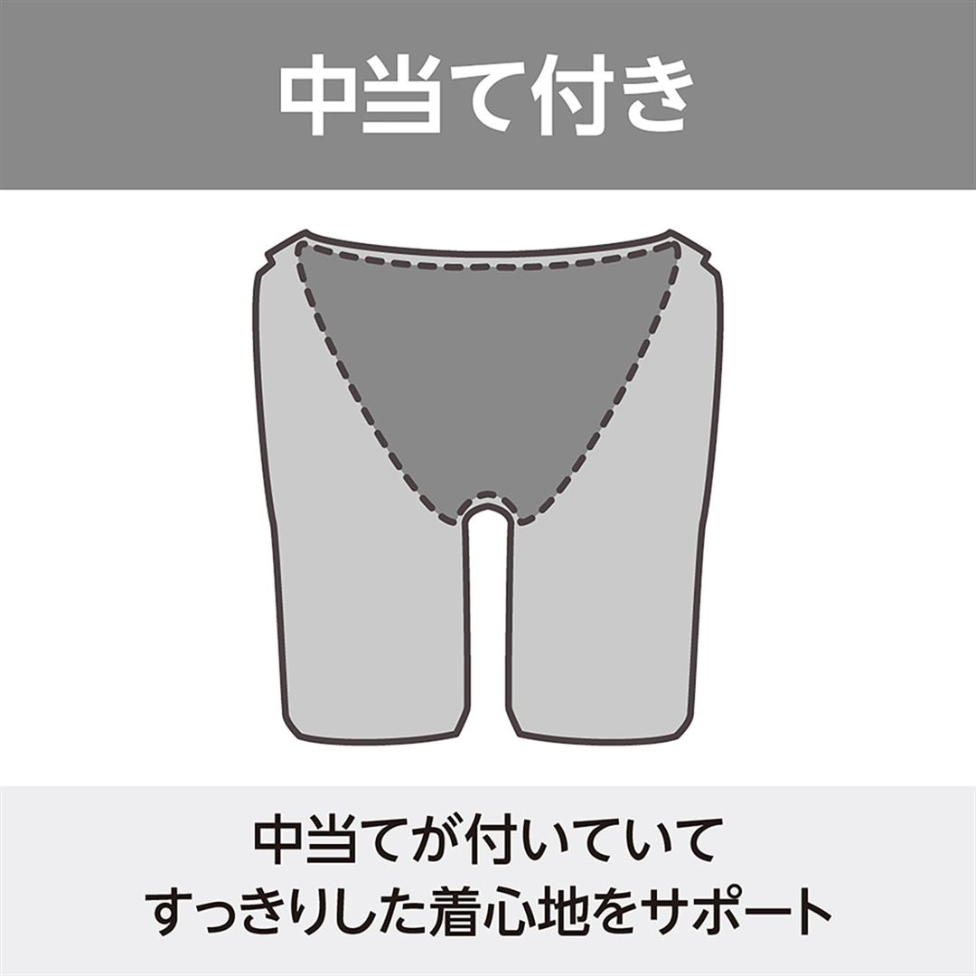 競泳練習用ハーフスパッツ ブラック×ブルー XL