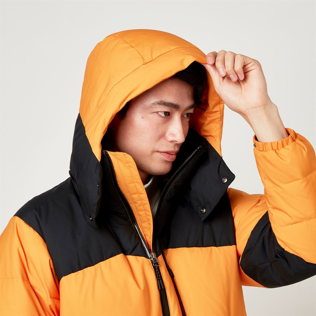 【吸湿発熱】WINDSTOPPER ダウラギリライトダウンジャケット ブラック M