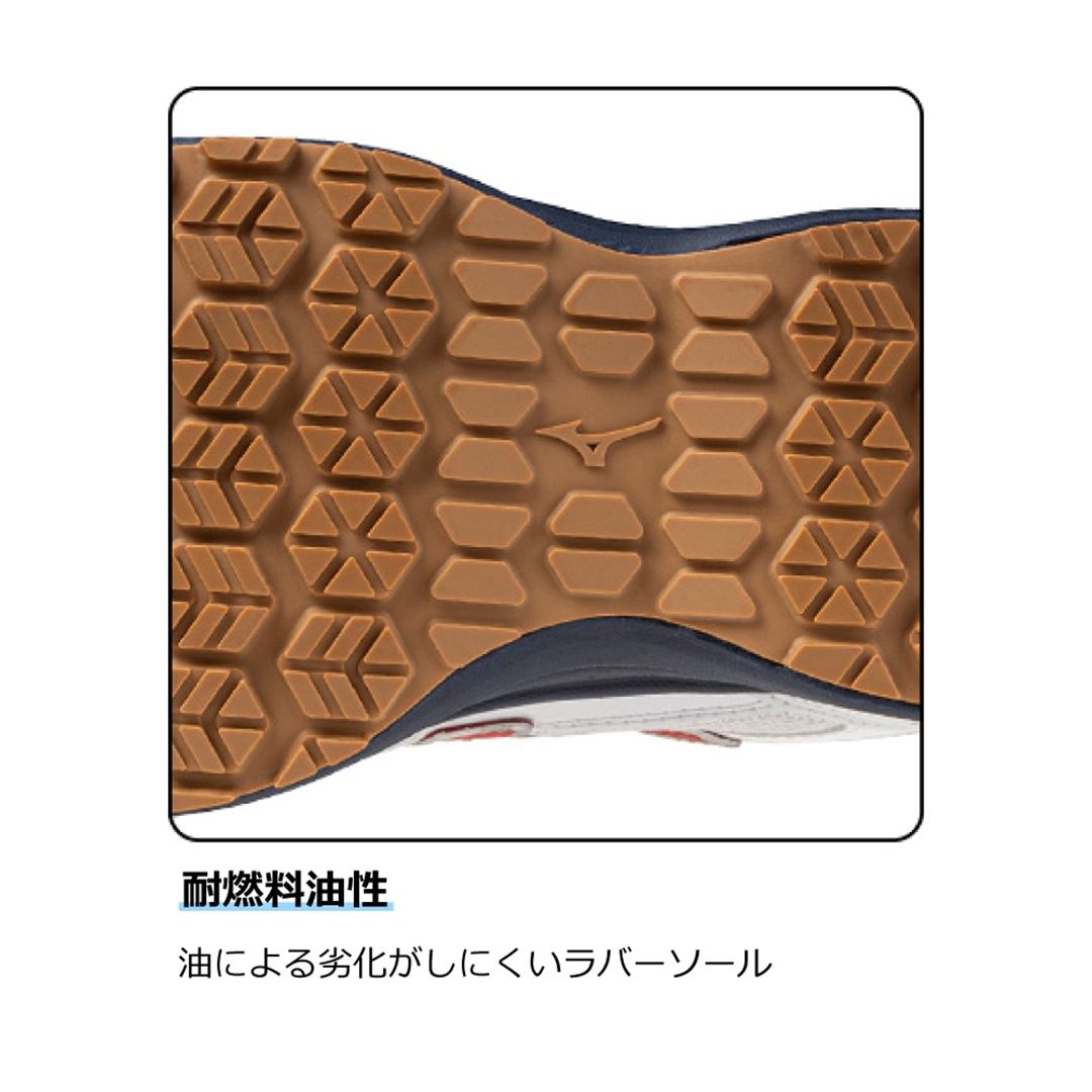 【ミズノ公式オンライン限定】オールマイティ Rebuild(紐／ローカット) ホワイト×レッド×ネイビー 29.0