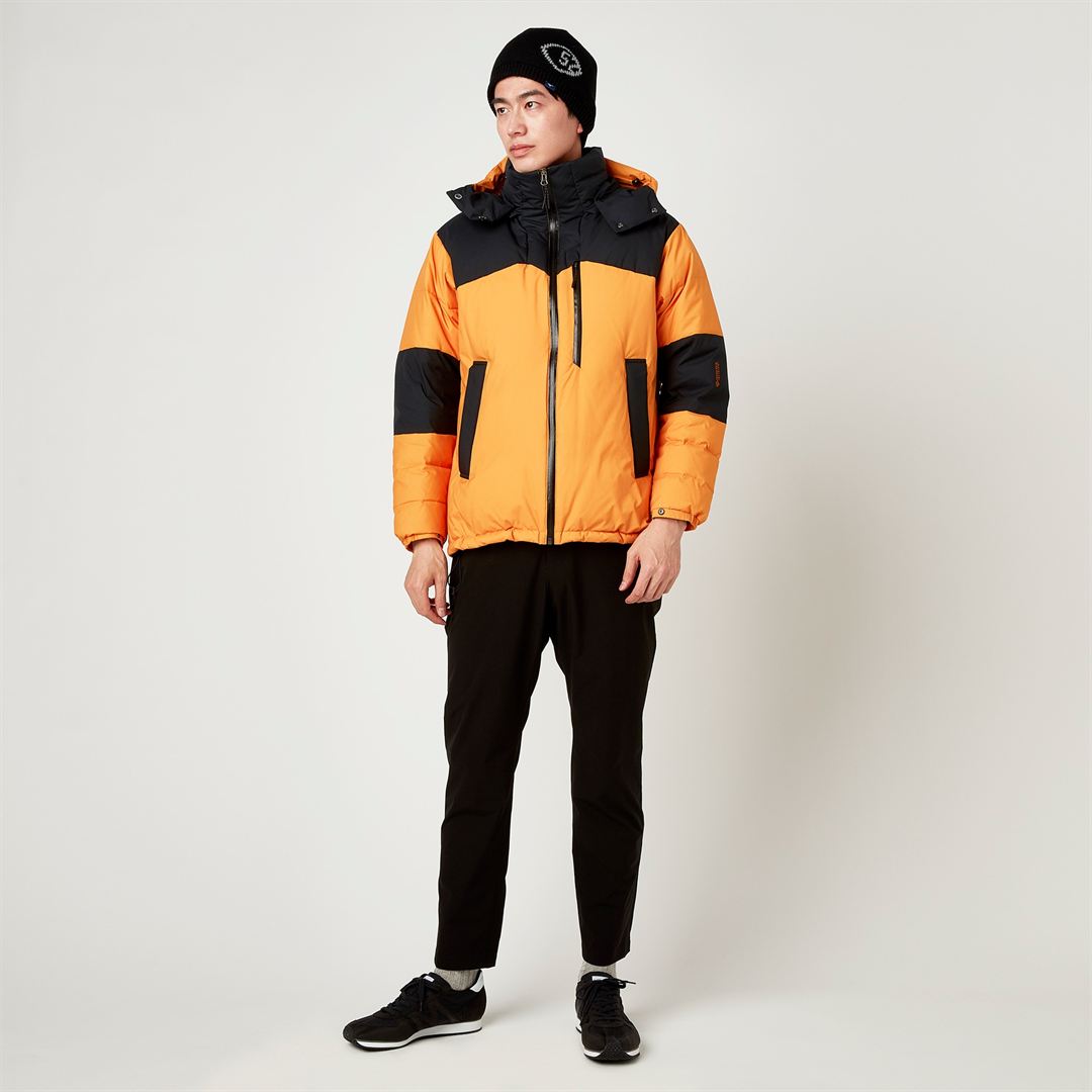 【吸湿発熱】WINDSTOPPER ダウラギリライトダウンジャケット ブラック M