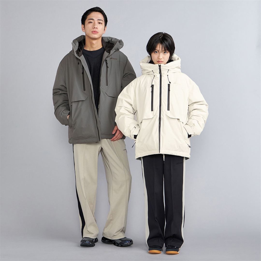 【吸湿発熱】WINDSTOPPER ダウラギリライトダウンジャケット ブラック XL