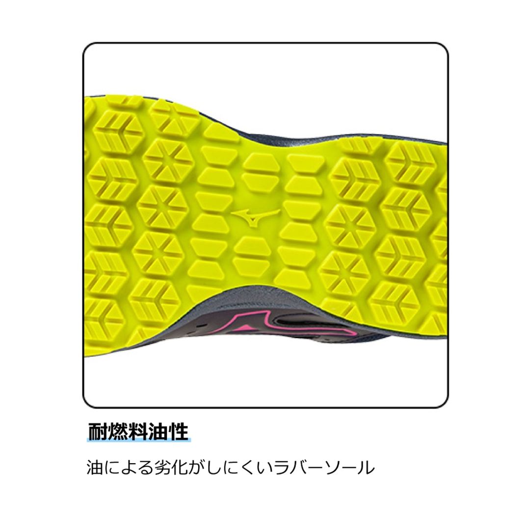 オールマイティLSIII 74M BOA(ダイヤル／ミッドカット) ネイビー×サイバーピンク×イエロー 29.0