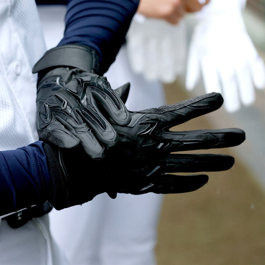 【ミズノプロ】シリコンパワーアークDI【両手用】高校野球ルール対応モデル ブラック×ブラック 27