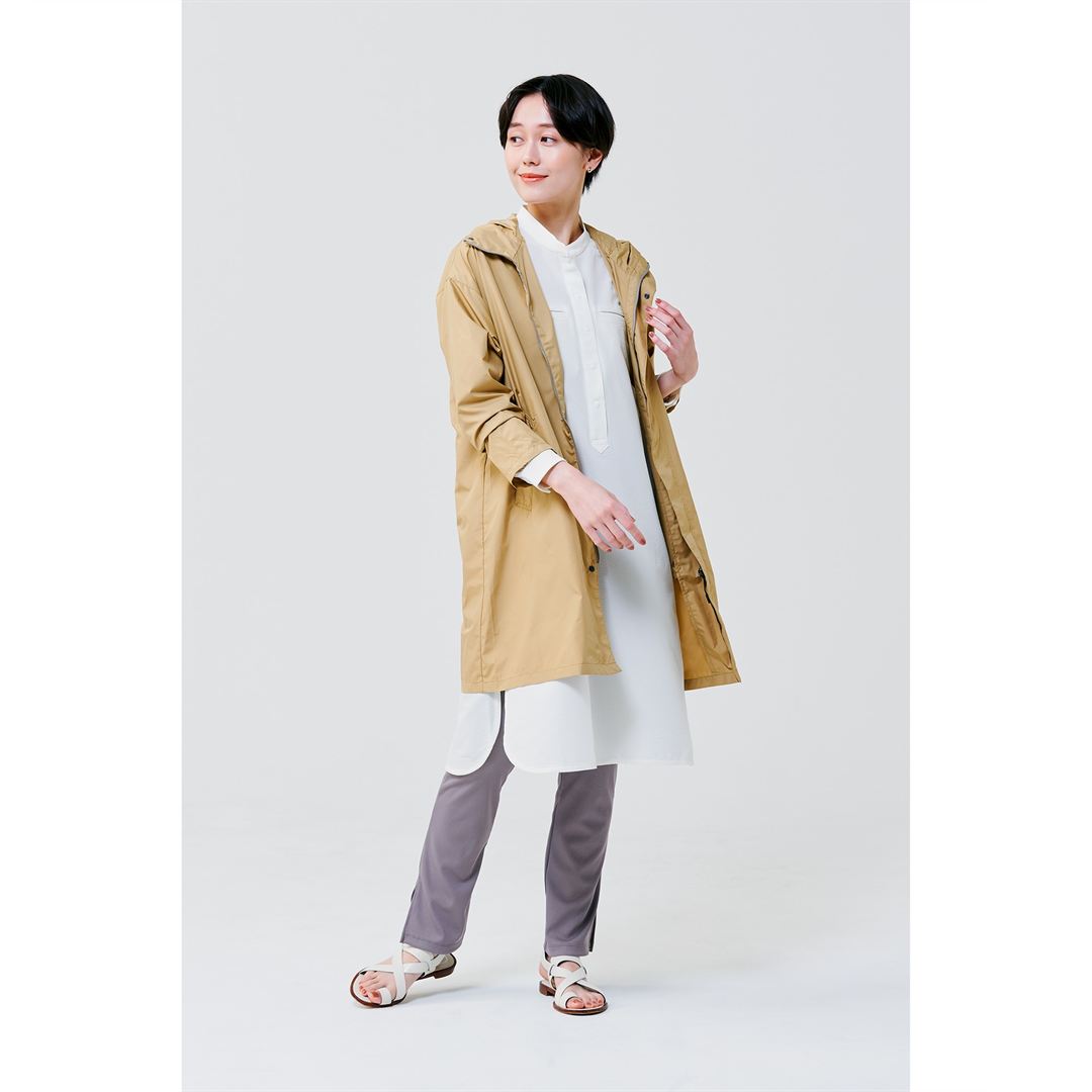 コンパクトウォーターリパレントコート アイリスネイビー S