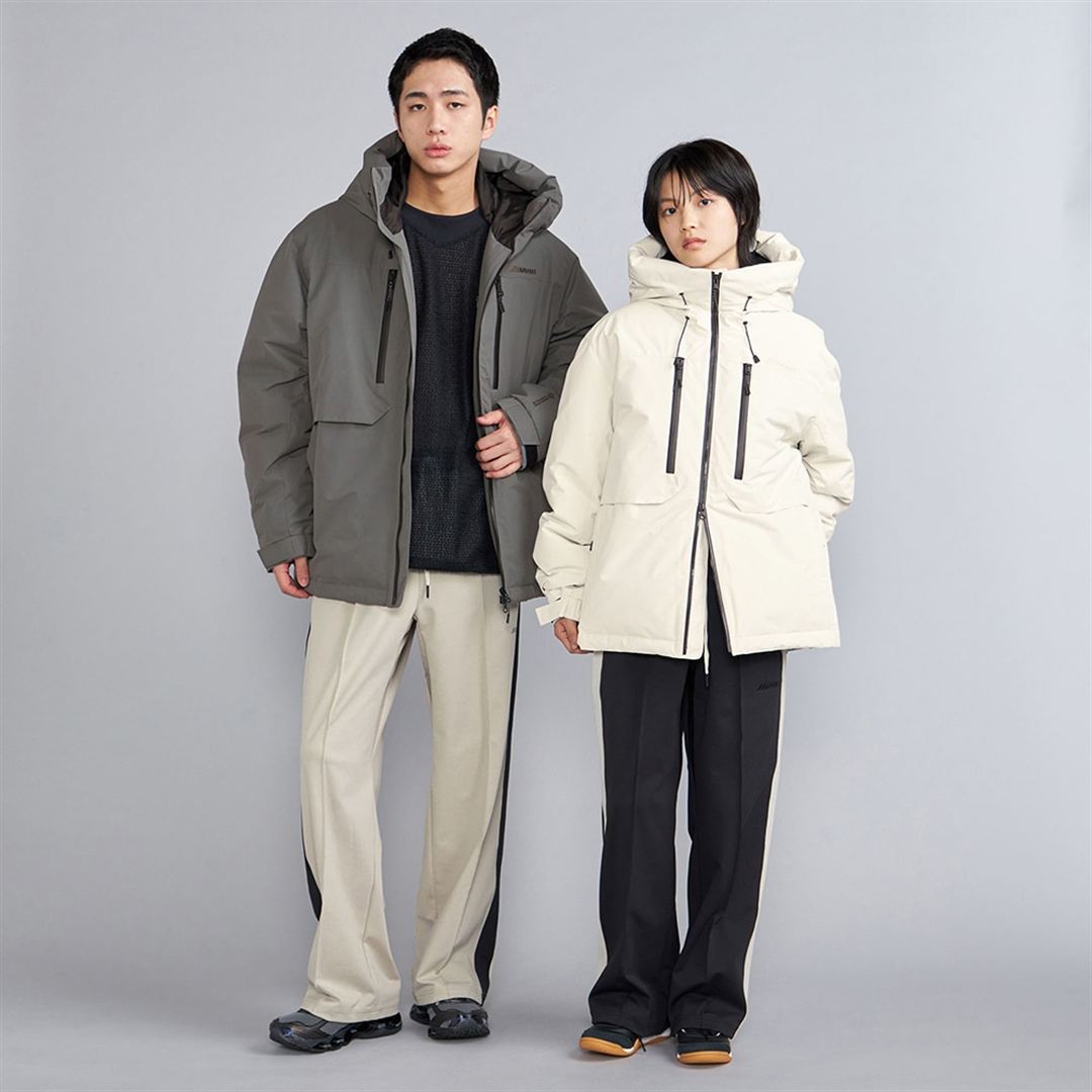 【吸湿発熱】WINDSTOPPER ダウラギリライトダウンジャケット ブラック XL