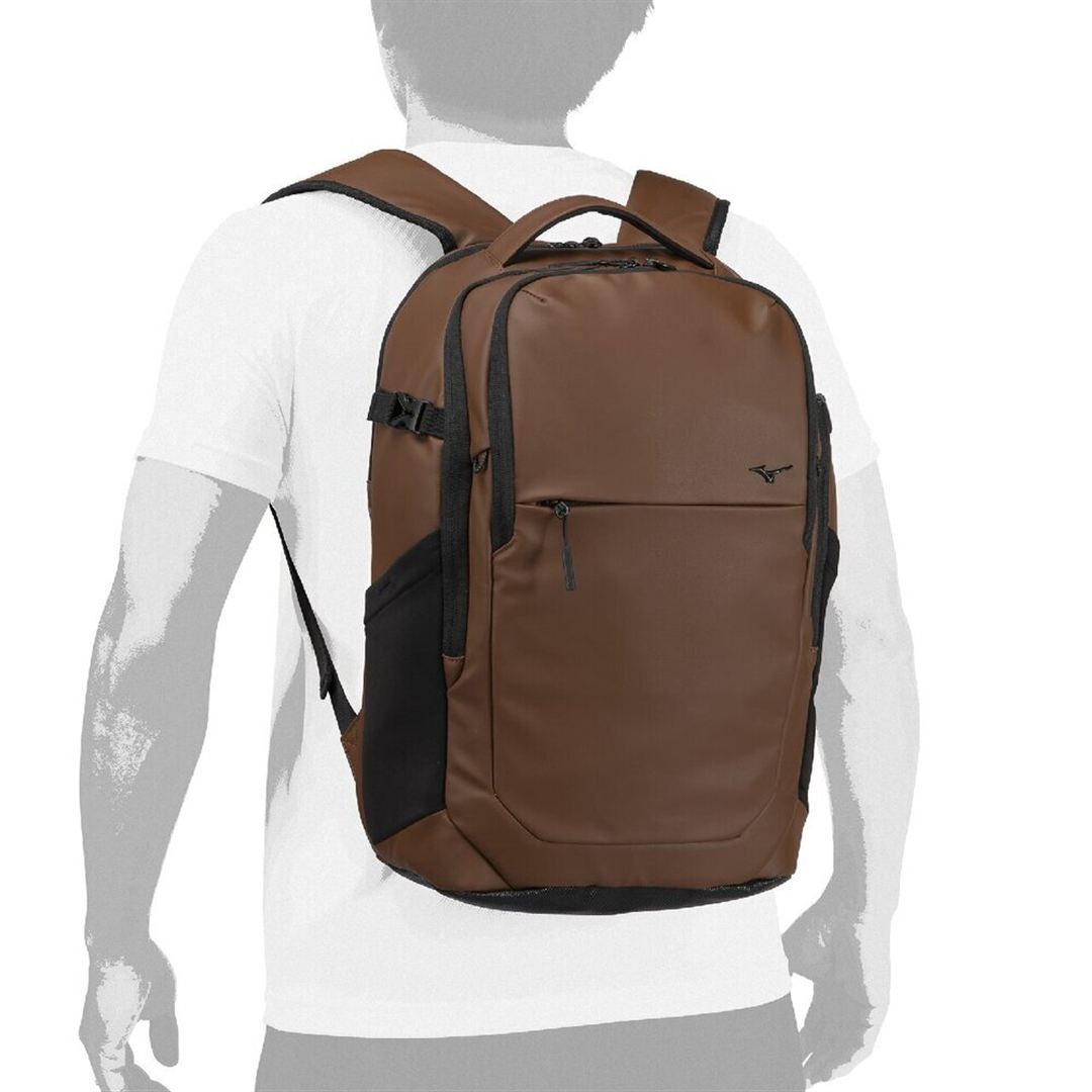 【ミズノ直営限定】クラブハウス バックパック(20L) ブラウン