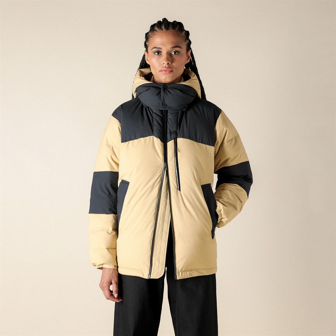 【吸湿発熱】WINDSTOPPER ダウラギリライトダウンジャケット ブラック M