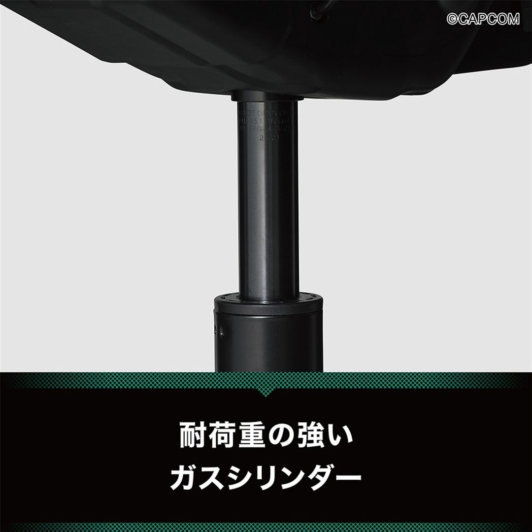 ゲーミングチェア ハギビス（JURI） ブラック