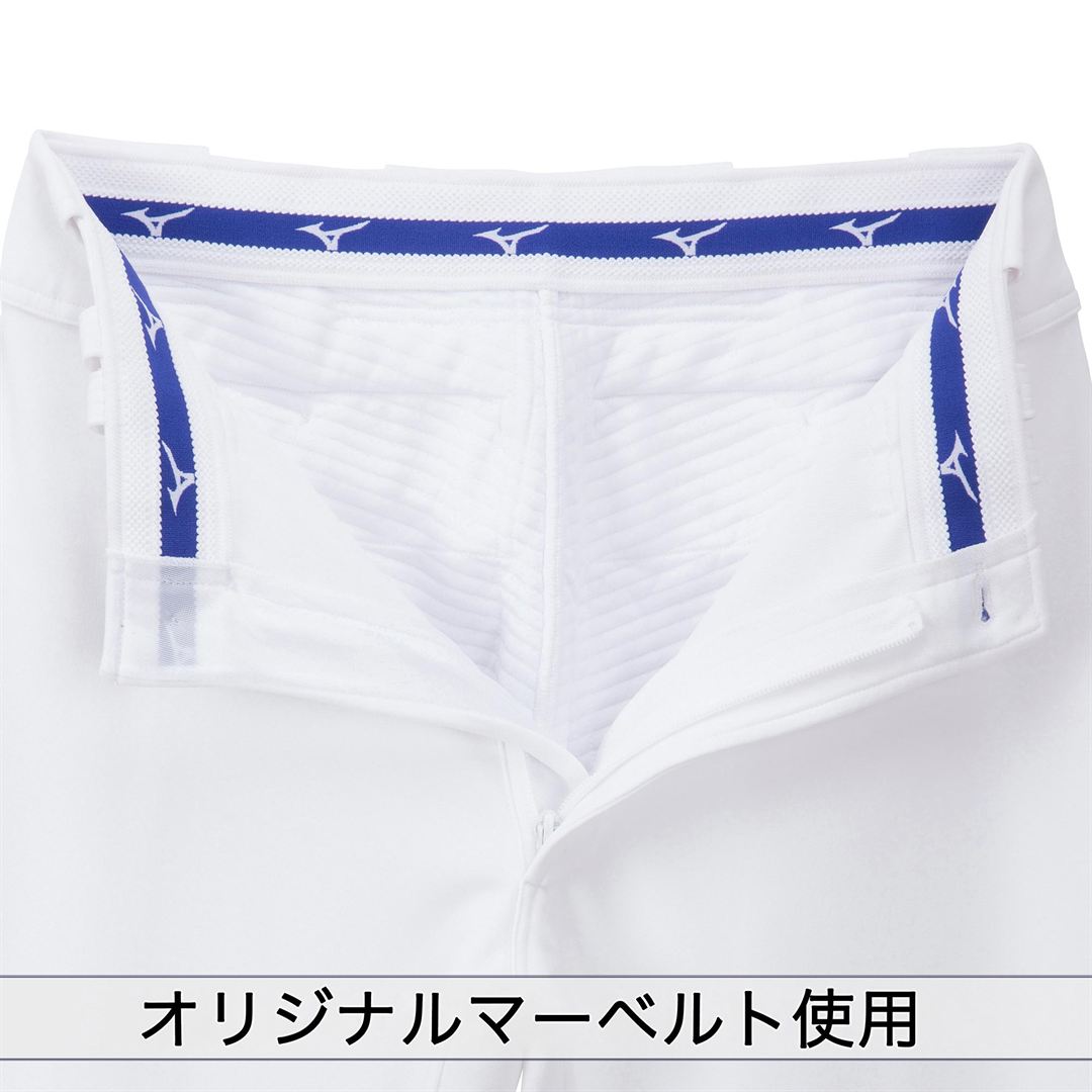 GACHIユニフォームパンツ(レギュラータイプ／ヒザ・ヒップ衝撃吸収パッド付) ホワイト 160