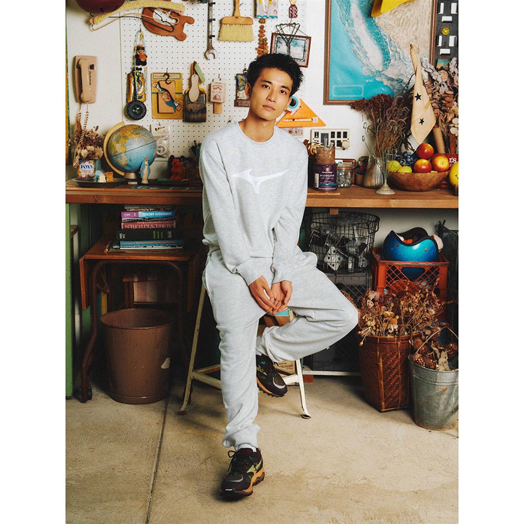 THE MZ SWEAT ワンポイントロゴスウェットパンツ ブラック XL