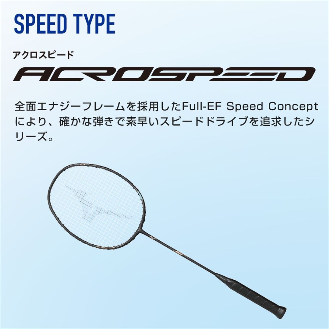 アクロスピード7(バドミントン) パープル 5U6