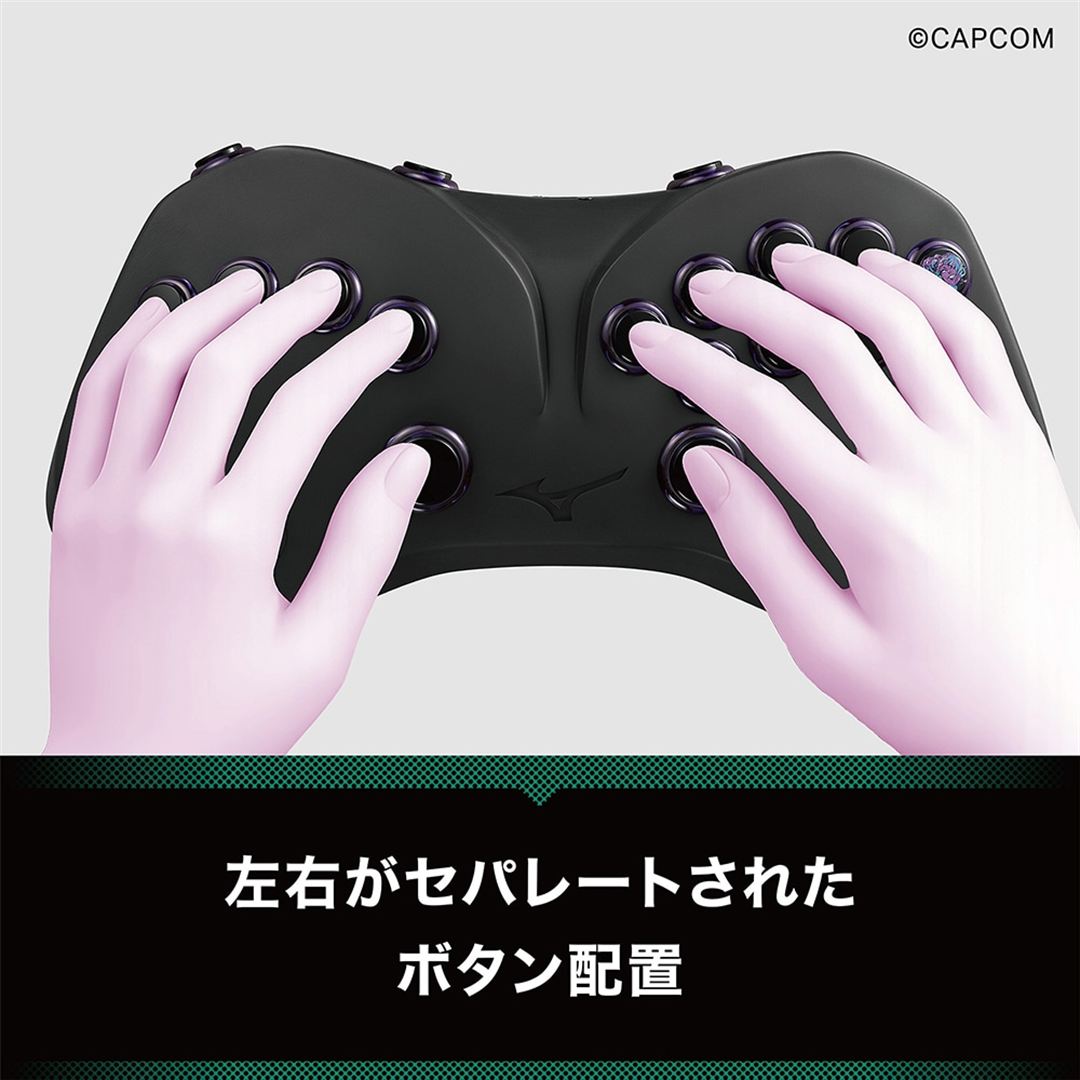 ゲーミングコントローラー ハギビス（JURI） ブラック