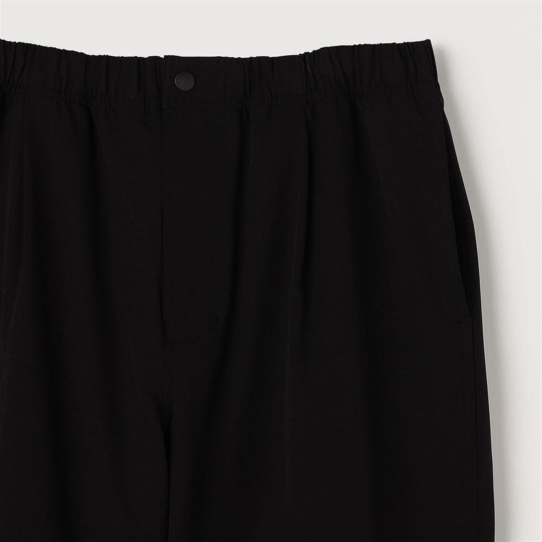 【JEANS FACTORY】ウォーターリパレントストレッチウーブンパンツ チャコール S