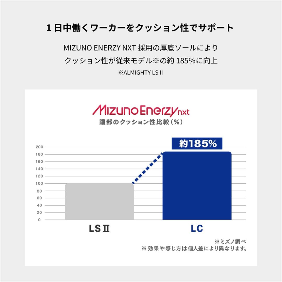 オールマイティLC 11L(紐／ローカット) ホワイト×シルバー 22.5