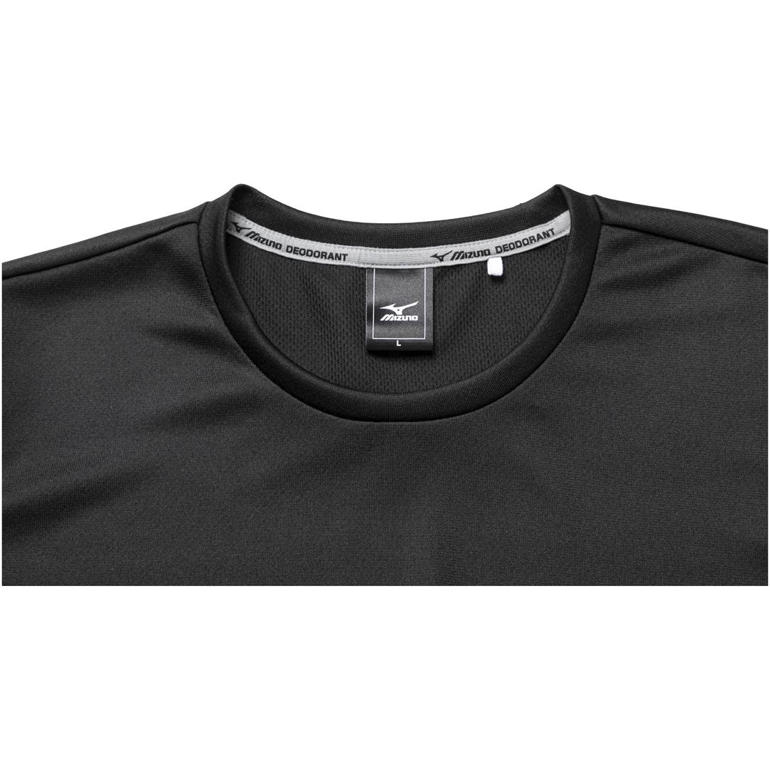 クルーネック ワークTシャツ(制電／半袖) ブラック XS