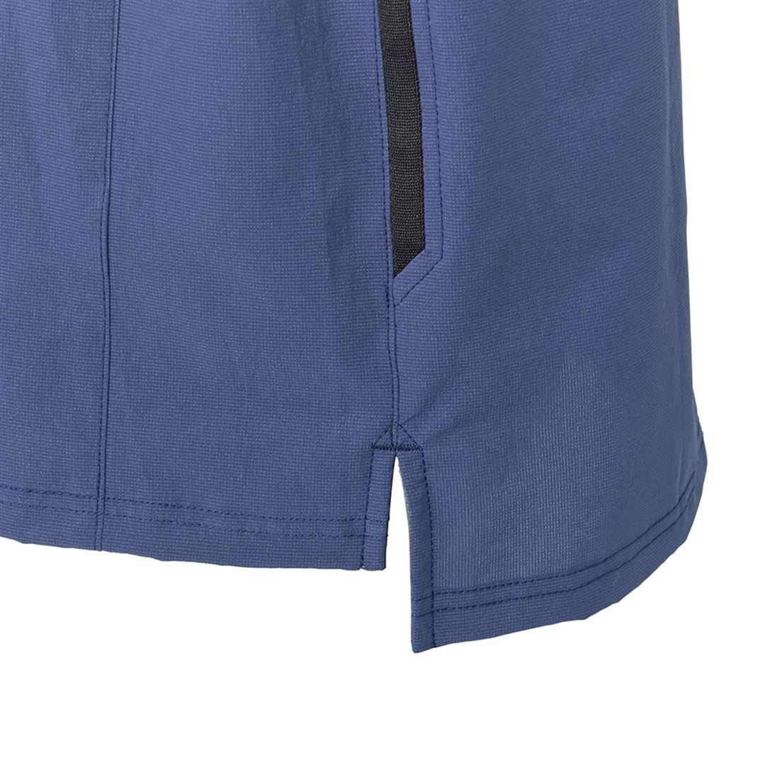 【ミズノ公式オンライン限定】ストレッチ前開き長袖シャツ ブルー M