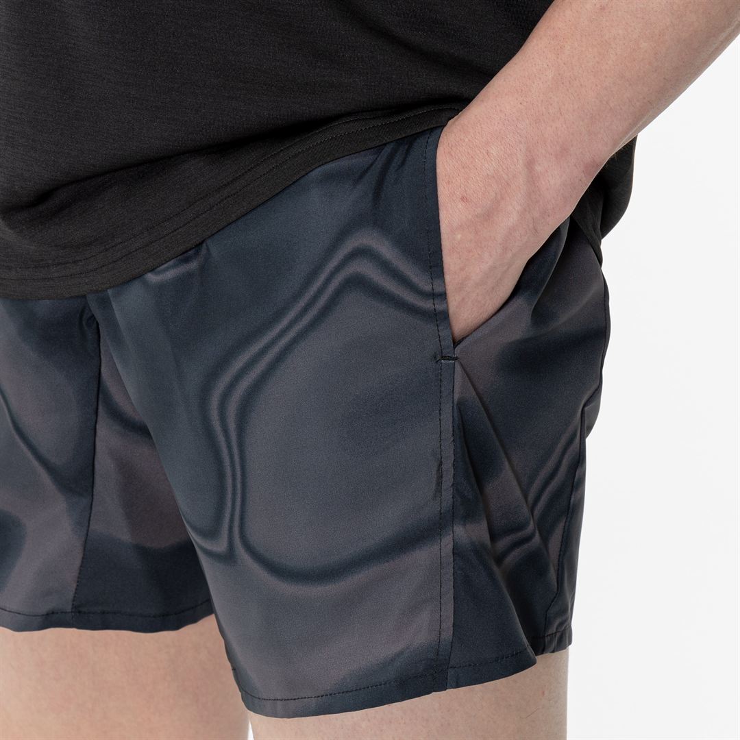 ランニングマルチポケットパンツプラスグラフィック マルチカラースプラッシュ S